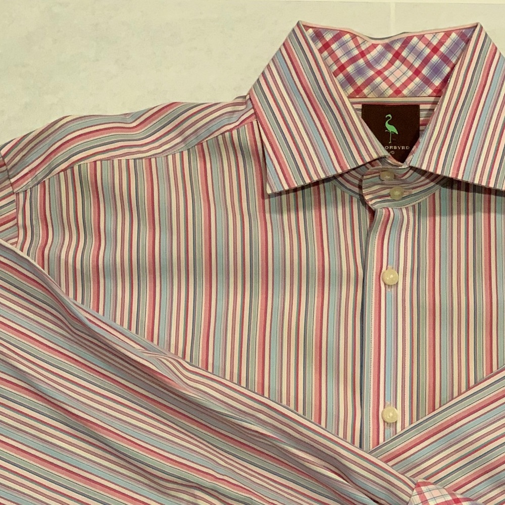 Tailorbyrd spread collar shirt
